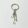 Keychains Antique Silver Color Spoons Keychain Spoon Keyring Theory Tiny Charm Spoonie Jewelry