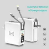 10000mAh Power Bank QC3.0 15W Qi Wireless Charger for iPhone 14 Xiaomi Powerbank Portable Charger Type C Poverbank with Adapter L230712