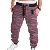 Men s Pants Mens Joggers Camouflage Sweatpants Casual Sports Camo Full Length Fitness Striped Jogging Trousers Cargo 230711