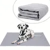 Siège de refroidissement pour animaux de compagnie coussin de glace été chien Anti-chaleur sensation de fraîcheur couverture chat chien glace soie coussin de couchage