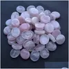 Stone 25X2M Worry Thumb Gemstone Natural Healing Crystals Therapy Reiki Treatment Spiritual Minerals Mas Palm Gem Drop Delivery Jewel Dheqb