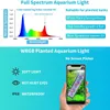 水族館照明 3045 センチメートル WRGB 水族館ライトタイマー付き防水水槽水中 LED ランプ装飾植栽ライト 230711