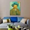 Le Fumeur 1888 Hand Painted Vincent Van Gogh Canvas Art Impressionist Landscape Painting for Modern Home Decor