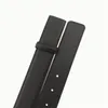 Cinturones de lujo para hombres y mujeres, repuesto de 3,5 cm, sin hebilla, diseño de Gushuai, cuero de vaca de alta calidad para niños