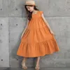 Vestidos para meninas de 6 a 16 anos, crianças, vestido de verão, meninas, midi, algodão, 2022, novo, adolescente, vestido em camadas, roupas infantis, bebê, casual, #6253HKD230712