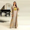 Abbigliamento Etnico Moda Ricamo Dobby Cotone Jalabiya Donna Musulmana Abito Lungo Abaya Per Le Donne Abiti Arabi Dubai E Vestiti Turchi