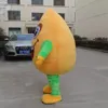 2018 Costume de mascotte de mangue usine adlut costume mascottes de personnage de dessin animé alimentaire pour 235v