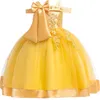 Kız Elbiseleri Zarif Kız Prenses Elbise DOTS BUW 2021 Çocuk Noel Performans Göster Kostüm Çocuk Elbiseleri 2 4 8 10 YILSHKD230712