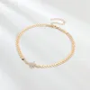 ペンダントネックレス人格パールチョーカーネックレス女性魅力的なゴールドカラーメッキタッセル Collares チェーンファッションレディースウェディングジュエリー