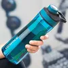 bottiglia d'acqua Nuovo UZSPACE Acqua BPA Free Shaker Sport portatile Tazza di plastica Palestra Bollitore Uomo Studentessa Tour all'aperto Bottiglia per bevande