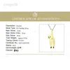 Pendant Necklaces Lotus Fun 18K Gold Long Naughty Fashion Cute Cat Pendant 925 Sterling Silver Chains and Necklaces for Women Original Jewelry HKD230712