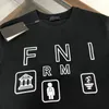 Mens Designer T Shirt F Logo Friends Letter Tees Tees Big Men نساء