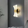 Wall Lamp Modern Minimalist Lamps Creative Acrylic Aisle Sconce Lights For Indoor Living Room Bedside Corridor Fixture Home Decor