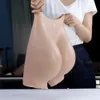 Modelador de nádegas e quadris falsos de silicone sexy com forma de seios, calcinha acolchoada realística para realçar as nádegas para mulher, bumbum completo, cosplay 230711