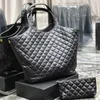 Bolsa de grife de luxo maxi bolsas de compras masculinas femininas com carteira pequena moda 7A qualidade grande bolsa de couro de pele de carneiro bolsa crossbody ombro bolsa embreagem