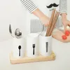 Ensembles de vaisselle multi-fonctionnel ménage couverts séparateur vaisselle table meubles boîte chêne haut pour ensemble