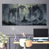 켄신 충격 인기있는 비디오 게임 HD 벽지 유화 캔버스 벽 예술 소년의 방 장식 벽 포스터 벽화 홈 장식 L230704