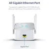 Yönlendiriciler AX1800 Çift Bant 2 4 5GHz Gigabit Kablosuz Extender WiFi 6 Tekrarlayıcı 4 Anten Wi Fi Yönlendirici Uzun menzilli WLAN Sinyal Amplife 230712