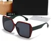 Lunettes de soleil design de luxe pour femmes lunettes pour hommes protection UV mode lunettes de soleil lettre lunettes décontractées avec boîte