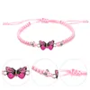 Charm Bracelets Braided Butterfly Bracelet Cute Bonding For Couples Woven Women Adjustable Girl Decorative
