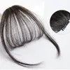 Other Fashion Accessories Fake Air Bangs Hair Styling Tools Clip In Extension Synthetic Fringe Natural False Hairpiece Women Clip In 230712