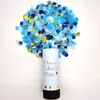 Mini Hand Held Festive Confetti Cannon Anniversaire de mariage Fête d'anniversaire Feux d'artifice Twisted Spring Salut Fireworks Tube Decor