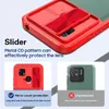 Slajd Camera odporna na wstrząsy telefoniczne dla Redmi A1 Plus Uwaga 9 10 10s 11 Pro Crystal Clear Armour Hybrid Acryl TPU Cell Celppone Case Shell