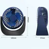 Electric Fans Cameras Portable Table USB Fans Up Down Rotation Gears Wind Adjustment Mini Handheld Air Cooler for Bedroom Outdoors Rechargeable