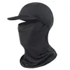 Casquettes de cyclisme Masques Protection solaire d'été Couverture de tête de refroidissement Cyclisme Course à pied Sports de plein air avec couverture de tête en soie de glace Masque respirant absorbant l'eau 230711