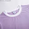 Women's T-Shirt GIGOGOU Basic Knitted O-Neck Short Sleeve T-shirt 2023 New Women's Ultra Thin Fit T-shirt Summer Vintage Top 6 Color Size S-3XL Z230713