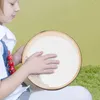 Party Decoration 4 Pcs Transparent Wave Drum Percussion Instrument Beaded Educational Toys Iron Sand Wood Music Child Kid