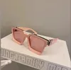 Gafas de sol resistentes a los rayos ultravioleta ultrafuertes del diseñador famoso, cara adelgazante, hermoso dispositivo de protección solar, entrega rápida