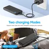 KUULAA 20000mAh Solar Power Bank Fast Charging External Battery Outdoor Portable Phone Charger For Xiaomi iPhone 14 13 12 11 Pro L230712