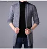 Pulls pour hommes printemps / été nouveaux hommes cardigan mode coréenne pull décontracté manteau hommes simple solide poche pull tricoté S-4XL Z230712