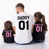 Family Matching Outfits Fashion Family Matching Clothes Father Daughter T-Shirts Family Look DADDY and DADDY'S GIRL 01 Daddy and Me Matching Outfits 230711