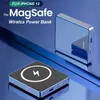 10000mAh Power Bank 15W Magnetic Wireless Charger Fast For magsafe powerbank Phone battery For iphone 12 xiaomi Samsung PD 20W L230712