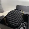 Designer dames heren WOC kwastje gewatteerde tas Beroemde klassieke echt lederen metalen ketting Lock handtassen Luxe tote schouder ronde clutch Crossbody kaviaar Tassen