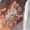 Mozambique Star Flash Rose Quartz Tumbled Stones Cadeaux de haute qualité Belle astérisme naturel translucide Rose Love Healing Crystal Gemstone Tumblestones 20-30mm