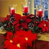 Decorative Flowers 2M Garland Flower Vine Home Indoor Outdoor Thanksgiving Halloween Christmas Party Decoration Stairs Fireplace Tree