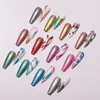 Nail Polish 12PCS Metal High-density Effect Nail Liner Gel UV LED Draw Painting Nail Art Color Gel Polish Manicure Long Lasting Gel Varnish 230711