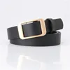 Belts Alloy Material Minimalist Belt Japanese Style Buckle Not Easily Fading Jeans Raise The Waistline Versatile Female