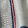 2023-Nuevo suéter tejido con letras jacquard en otoño/invierno máquina de tejer acquard Detalle jnlarged personalizado cuello redondo algodón r11erf