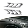 1 Pair Fake Vents Car Stickers Auto Outlet Side Vents Creative Funny Decal Sticker Decoration Waterproof Car Styling Accessories