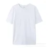 Erkek Tişörtleri 180g Pamuklu Tişört Özel Logo Erkek Kadınlar Büyük Boyut Kısa Kollu Reklam Gömlek Baskı