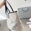 latest stylish runway large canvas tote bag designer cabas black white cotton canvas shopping everyday cities paris small clutch shoulder bag