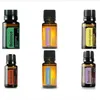 DoTerra Glove Breate Lemon Pepperint Serenity на Guaro Balance Lavender 9 видов Стоковая масля -эфирные парфюмеры, собирая безмятежность Lemongrass на страже 15 мл