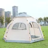 Палатки и укрытия 6person Tent Camping Folding Outdoor Полностью автоматическая скорость открытая дождь.