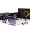 Mode Klassische Mach Sechs Stil Gradient Pilor Sonnenbrille Coole Männer Vintage Marke Design Sonnenbrille UV400 DITA Mit fall