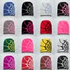 BeanieSkull Caps 21 Colors Spider Web Beanies Ins Y2K Fashion Knitting for Women Men Adults Streetwear Gorros Skulles Accessories Hats 230712