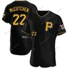 Andrew 22 McCutchen 2023 Pirates City Connect Jersey Bryan Reynolds Oneil Cruz Ji Hwan Bae Ke'bryan Hayes Mitch Keller Roberto Clemente Henry Davis All Star Jerseys